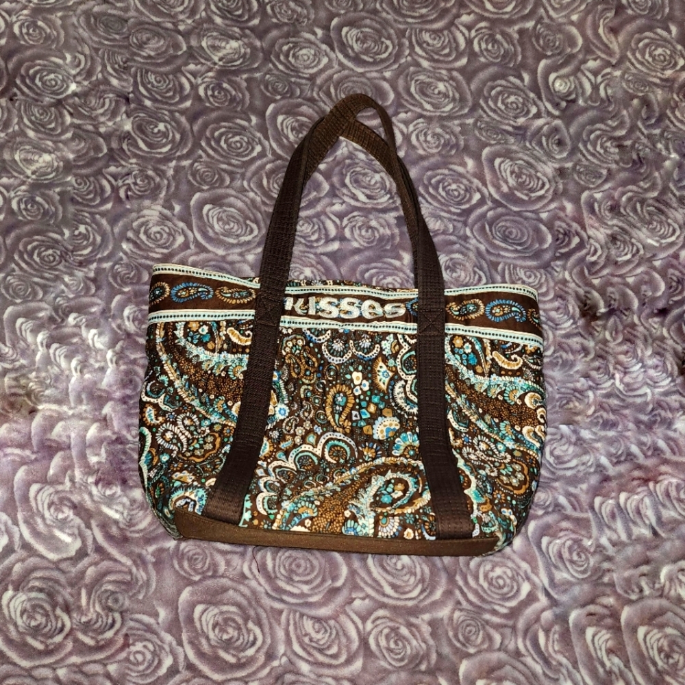Hershey Kisses Quilted Paisley Tote